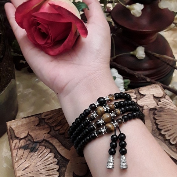 C1 NEW 108 Gemstone Beads Elegant and Cool - Picture 4 of 7